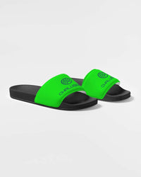 Neon Green Men's Slide Sandal.