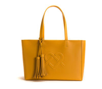 Tippi - Mustard Vegan Tote Bag.