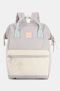 Himawari Water Resistant Canvas Backpack Bag with Side Pockets.