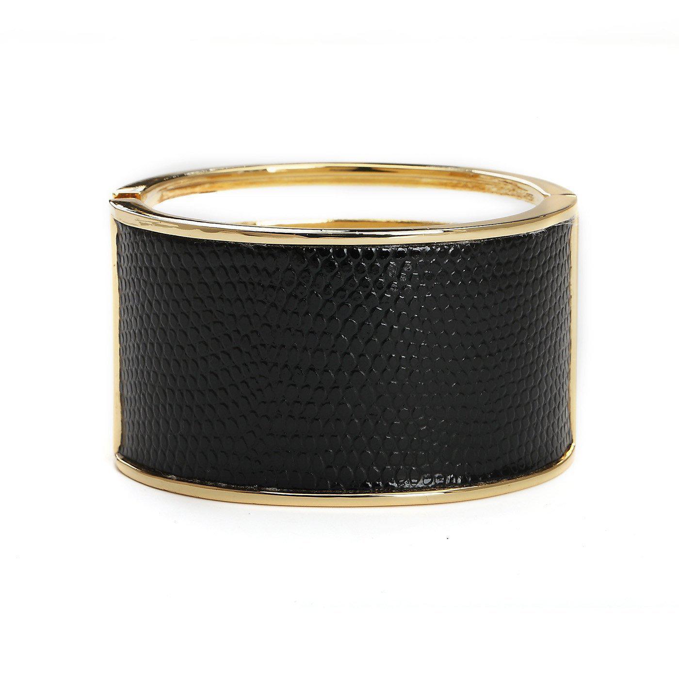 Concentric Glamour High  Cuff Bangle