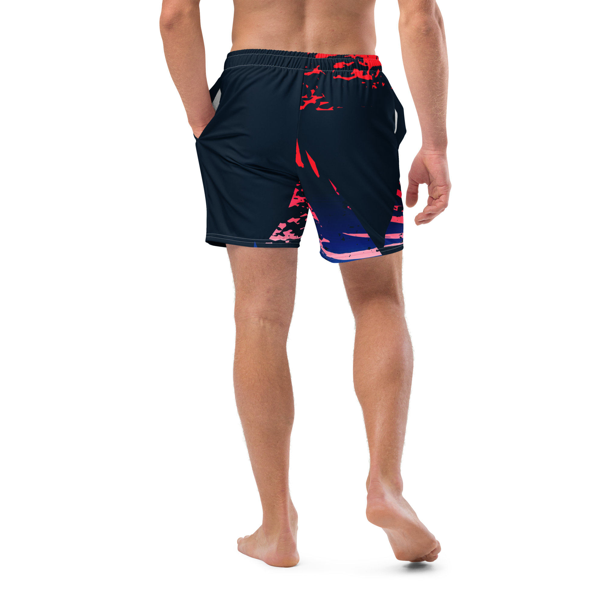 Men's Victory Recycled Mid-Length UPF 50+ Swim Shorts.