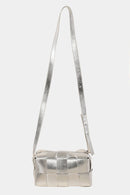 Fame Woven Crossbody Bag with Adjustable Strap.