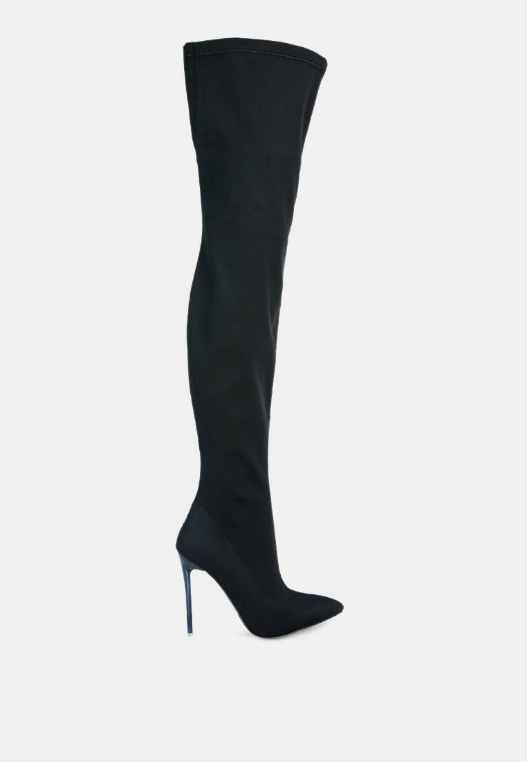 No Calm Superstretch Stiletto Long Boot.