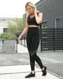 Baxter Seamless Sports Legging - Black.