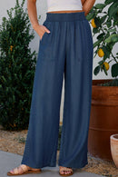 Solana High Waist Wide Leg Jeans.