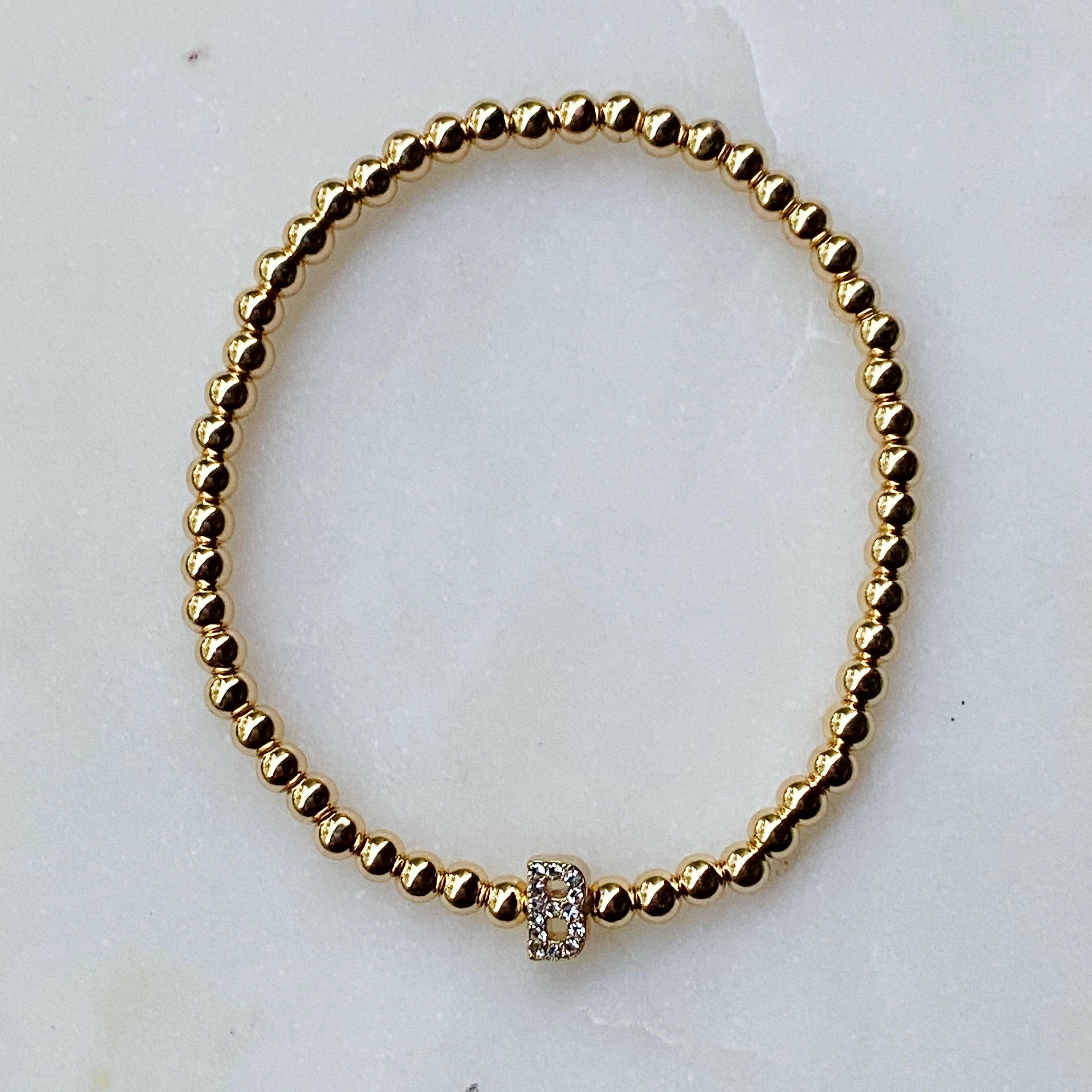 Darcy Initial Bracelet.