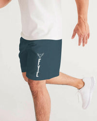 Men's Coast Grey Lightweight Windbreaker Sport Jogger Shorts.