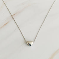 Love Bean Heart Necklace.