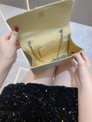 Girl Texture Diamond Bag Evening Dress Banquet Hand Bag Cheongsam Bag.