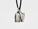 Elephant Pendant in Sterling Silver.