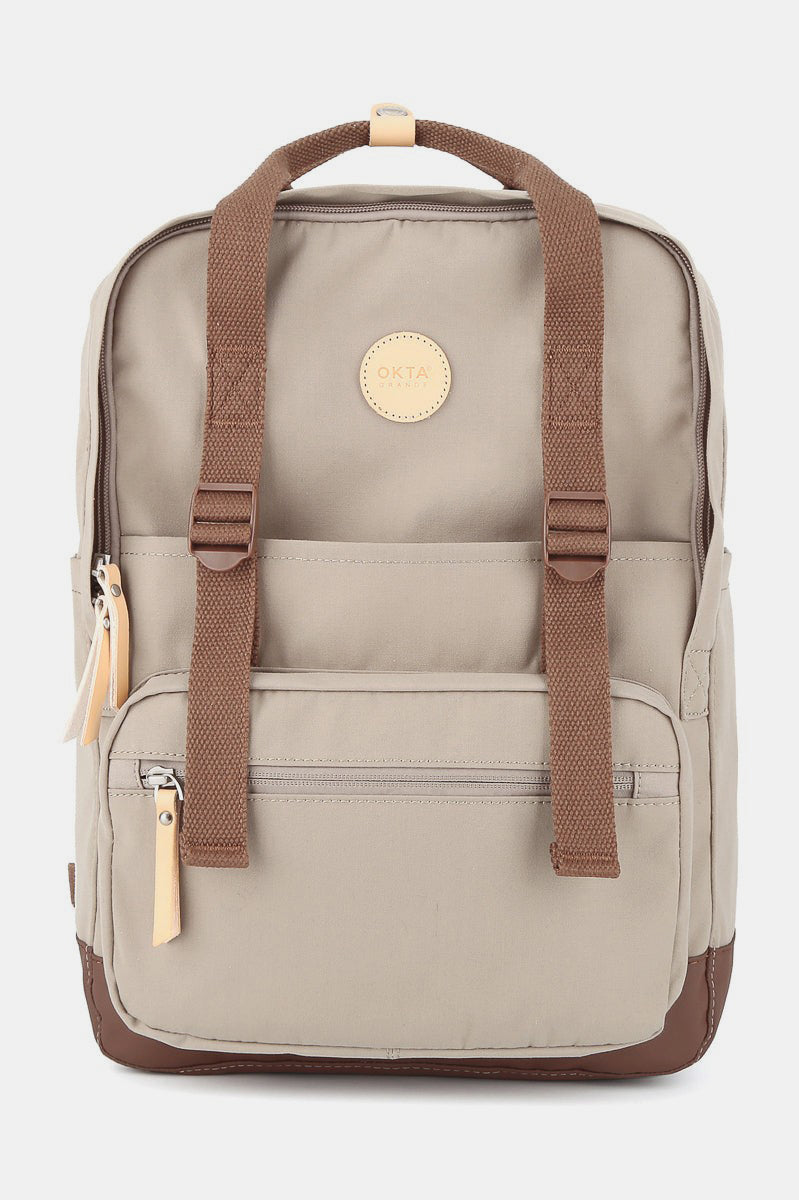 Himawari Waterproof Canvas Backpack Bag with Side Pockets.