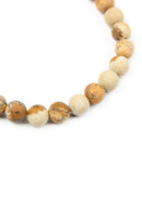 "Love and Be Loved" Natural Stone Stretch Bracelet.