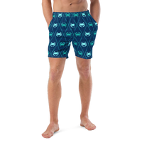 Men's Crabbies Recycled Mid-Length UPF 50+ Swim Shorts.