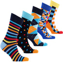 Men's Fashionable Mix Set Socks.