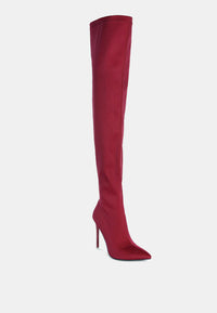 Lolling Long High Heel Boots by Ruw.