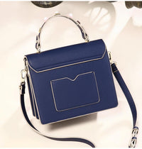 Genuine Leather Handbags Portable Fashion Shoulder Bag Trendy Crossbody Bag.