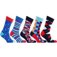 Men's Fashionable Mix Set Socks.