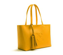 Tippi - Mustard Vegan Tote Bag.