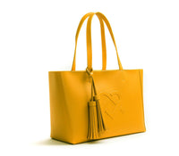 Tippi - Mustard Vegan Tote Bag.