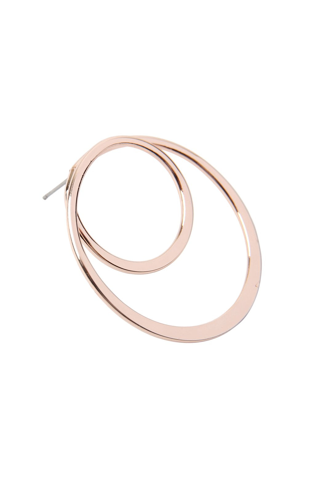 Mye1125 - Double Hoop Post Earrings