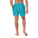 Men's Classic Teal Recycled Mid-Length UPF 50+ Swim Shorts.