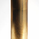 GILT 20" Gold Gilded Cylinder Vase.