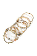 Regular Size Stackable Beads Bracelet Set