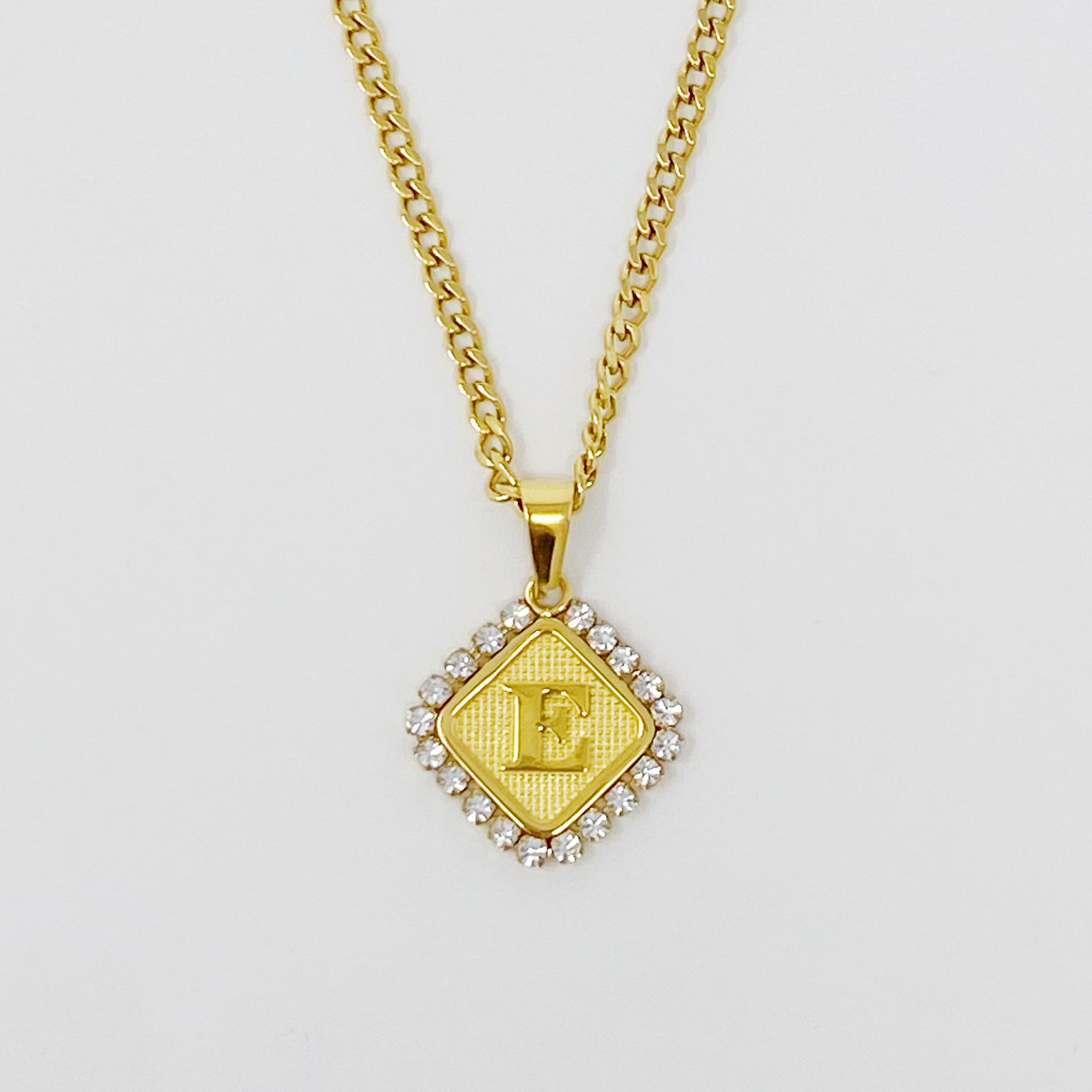 Aztec Delight Initial Necklace.