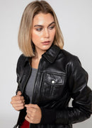 Annalise Womens Leather Jacket.