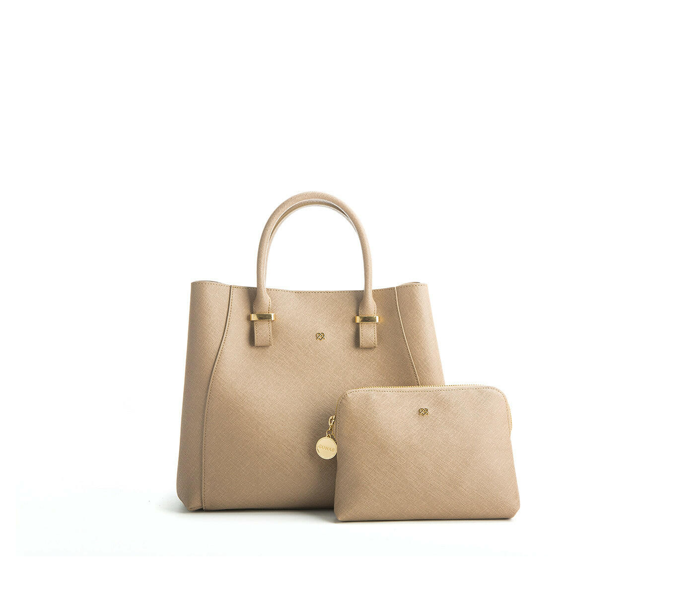 Jane - Light Brown Vegan Leather Satchel