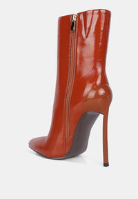 Mercury Stiletto Ankle Boots by Ruw.