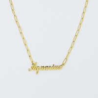 Annie Zodiac Chain Necklace.