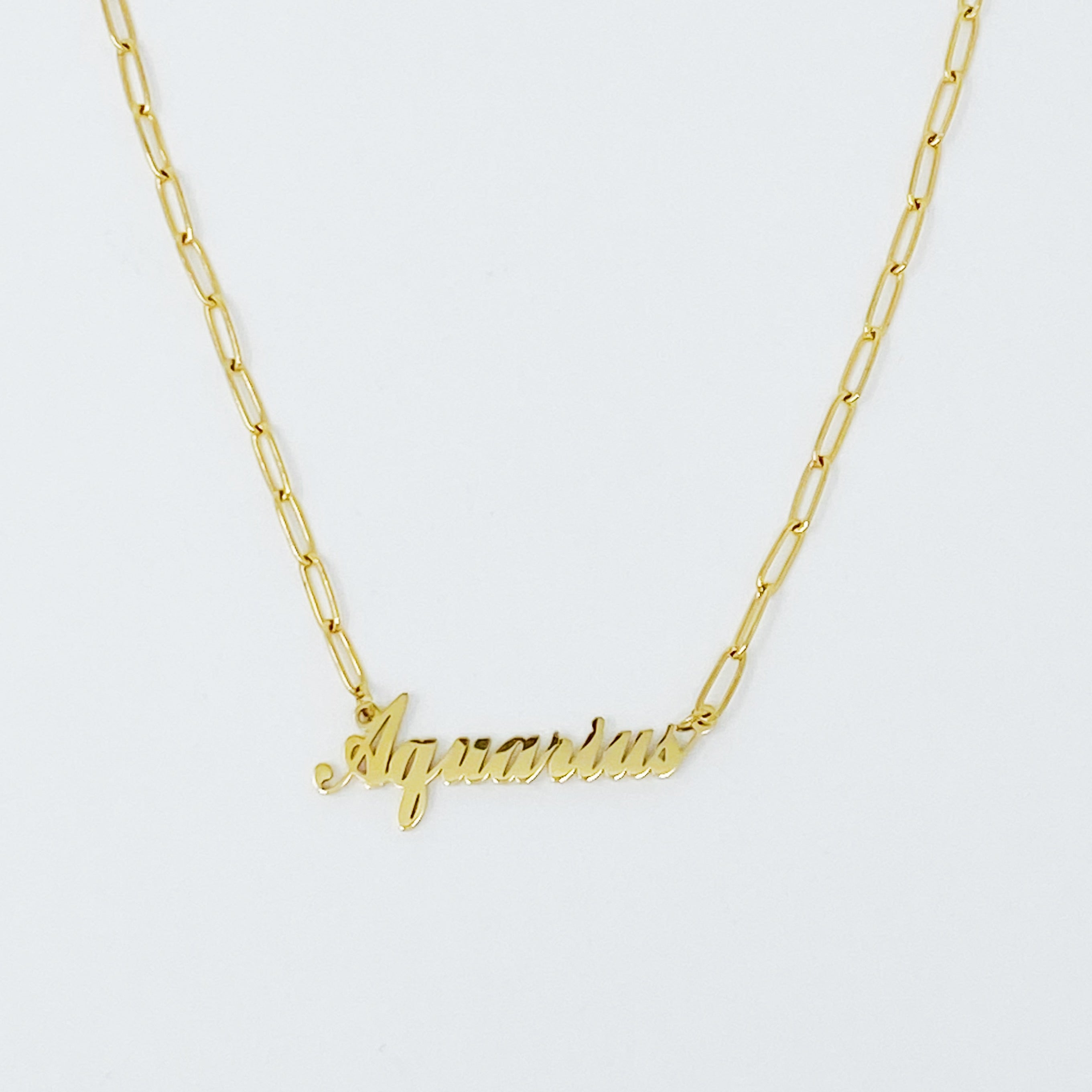 Annie Zodiac Chain Necklace.