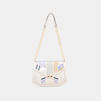 David Jones Geometric Print Crossbody Bag.