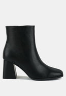 Cox Cut Out Block Heeled Chelsea Boots by Ruw.