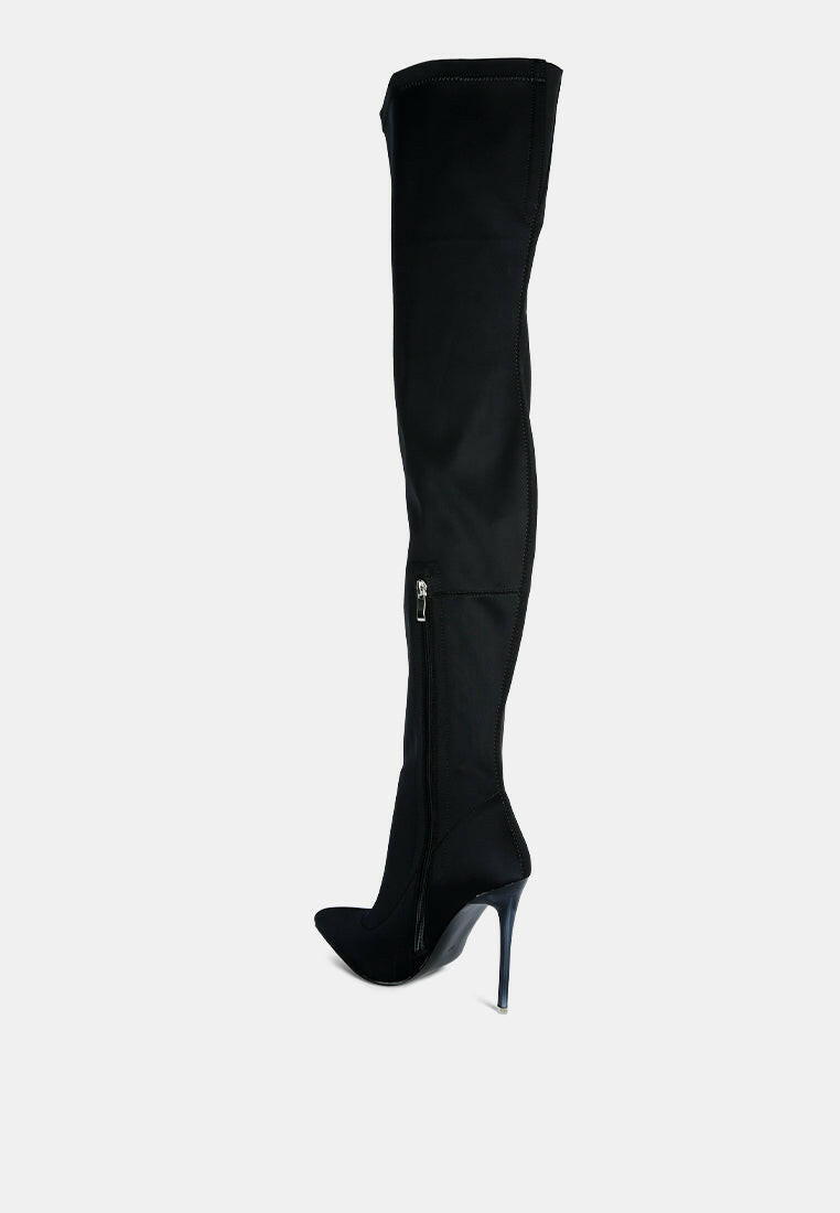 Lolling Long High Heel Boots by Ruw.