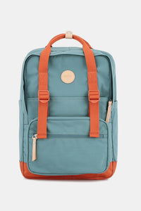 Himawari Waterproof Canvas Backpack Bag with Side Pockets.