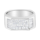 14KT White Gold Diamond Ring (1 3/4 Cttw, G-H Color, VS2-SI1 Clarity).