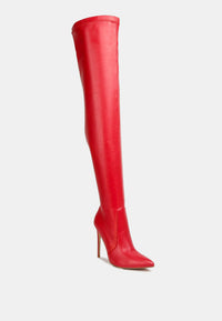 Gush Over Knee Heeled Boots.