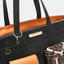 Nicole Lee USA Geometric Pattern Tote Bag.