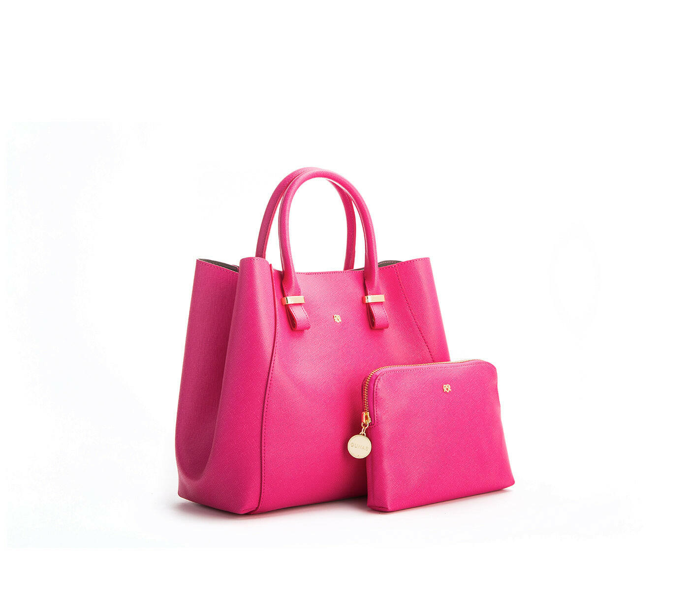 Jane - Hot Pink Vegan Leather Satchel