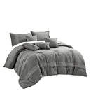 MARCAIL 7PC COMFORTER SET.