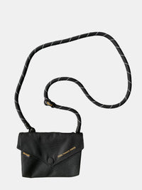 Himawari Solid Color Envelope Shape Crossbody Bag with Removable Strap.