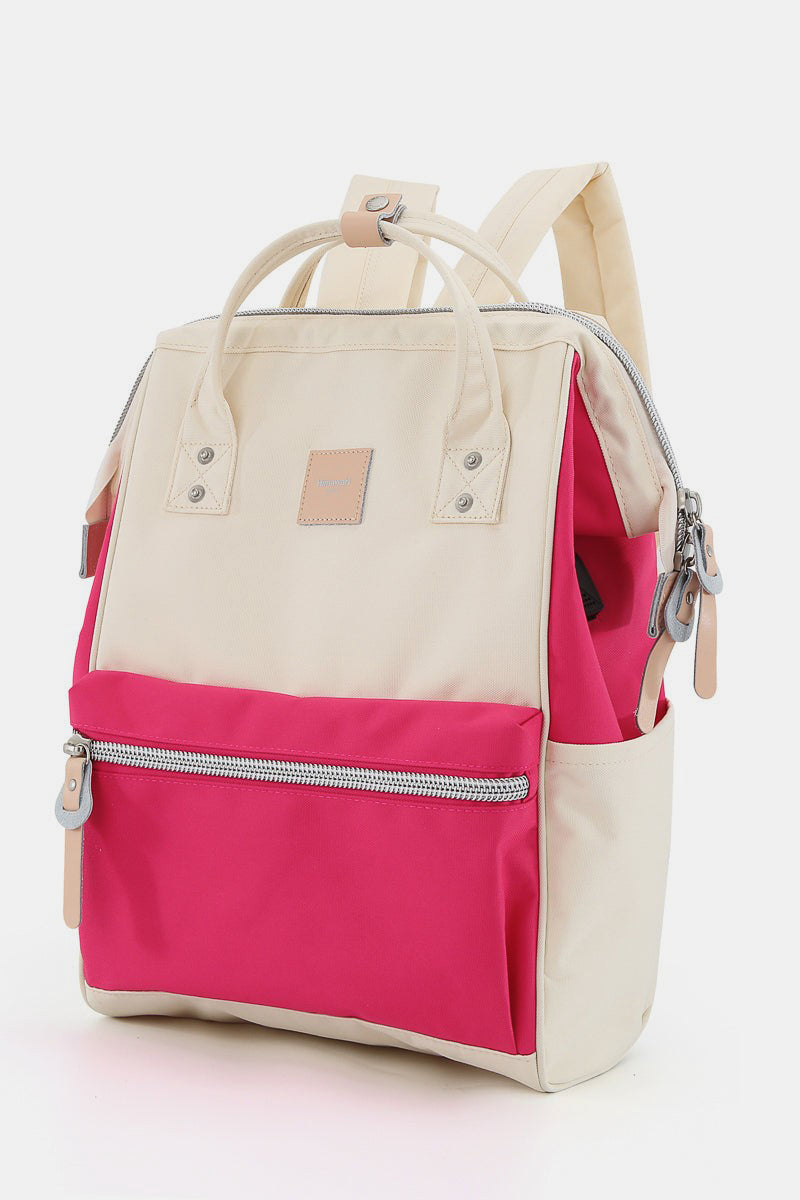 Himawari Water Resistant Canvas Backpack Bag with Side Pockets.