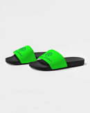 Neon Green Men's Slide Sandal.