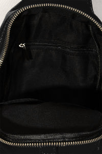 Fame Single Strap Faux Leather Sing Bag.