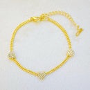 Dotty Shine Heart Bracelet.