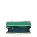 The Hollywood Studded Leather Crossbody Bag Evergreen.