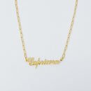 Annie Zodiac Chain Necklace.