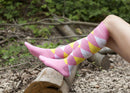 Women's Mixed & Match Argyle Knee High Socks Set.